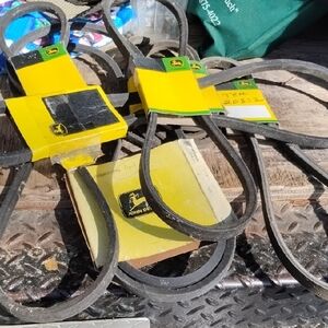 John Deere Black Replacement Drive Belts with Yellow Packaging(6)